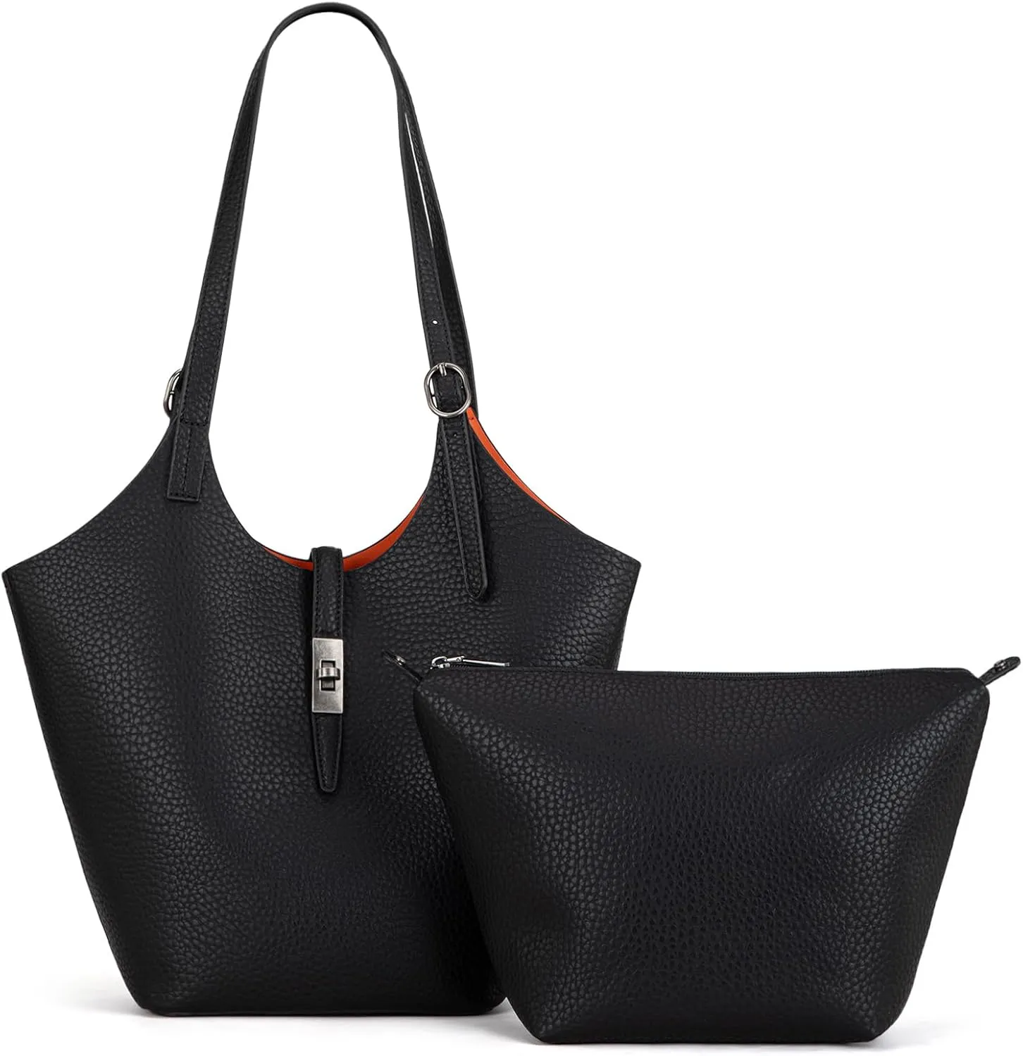 Montana West Hobo Bags for Women Designer Soft PU Leather Shoulder Bag with Detachable Pouch