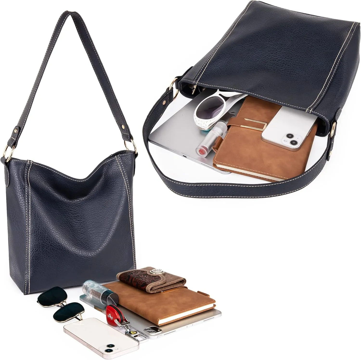 Montana West Purse for Women Trendy Soft Shoulder Purses and Handbags Hobo Bags