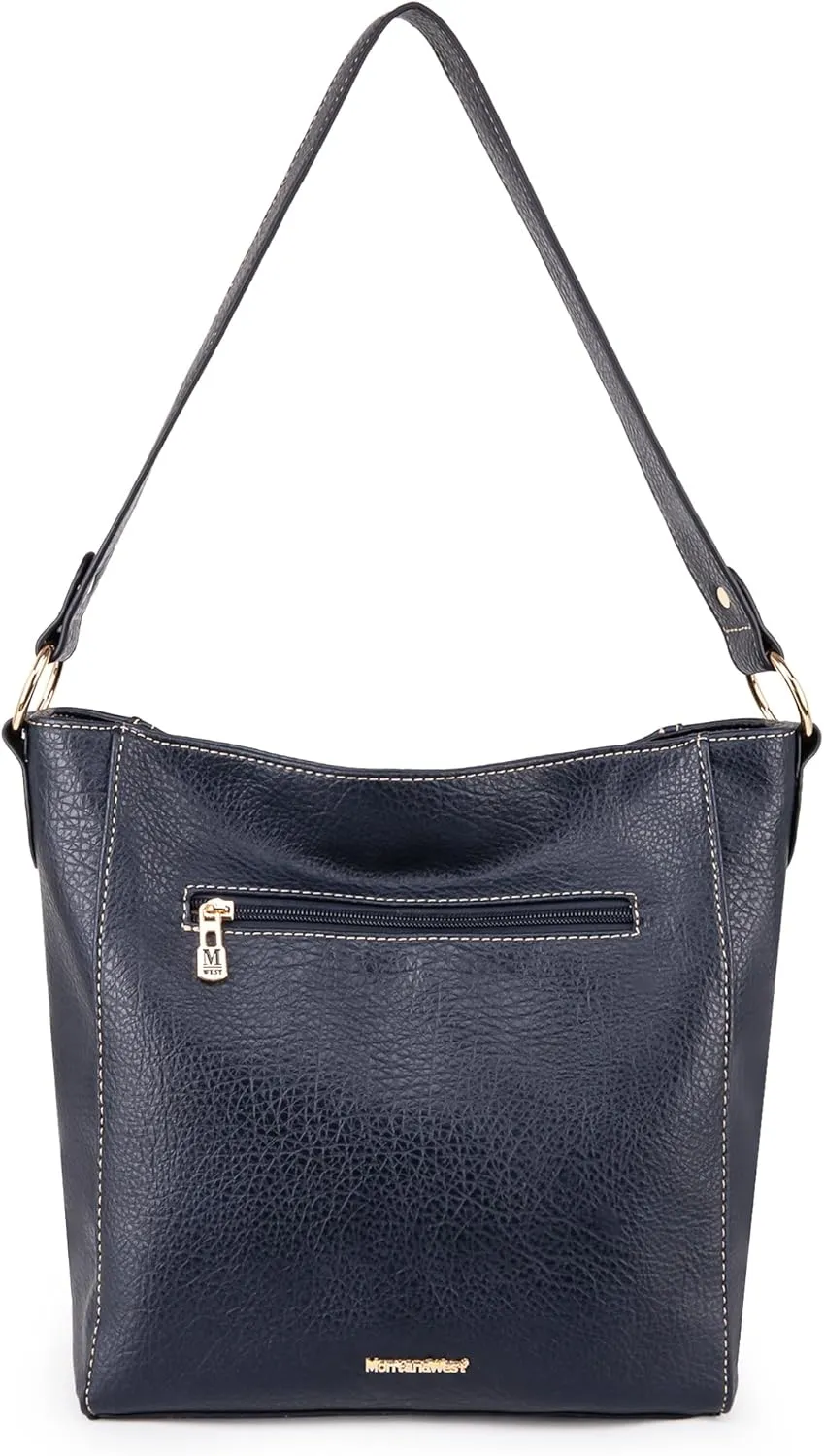 Montana West Purse for Women Trendy Soft Shoulder Purses and Handbags Hobo Bags