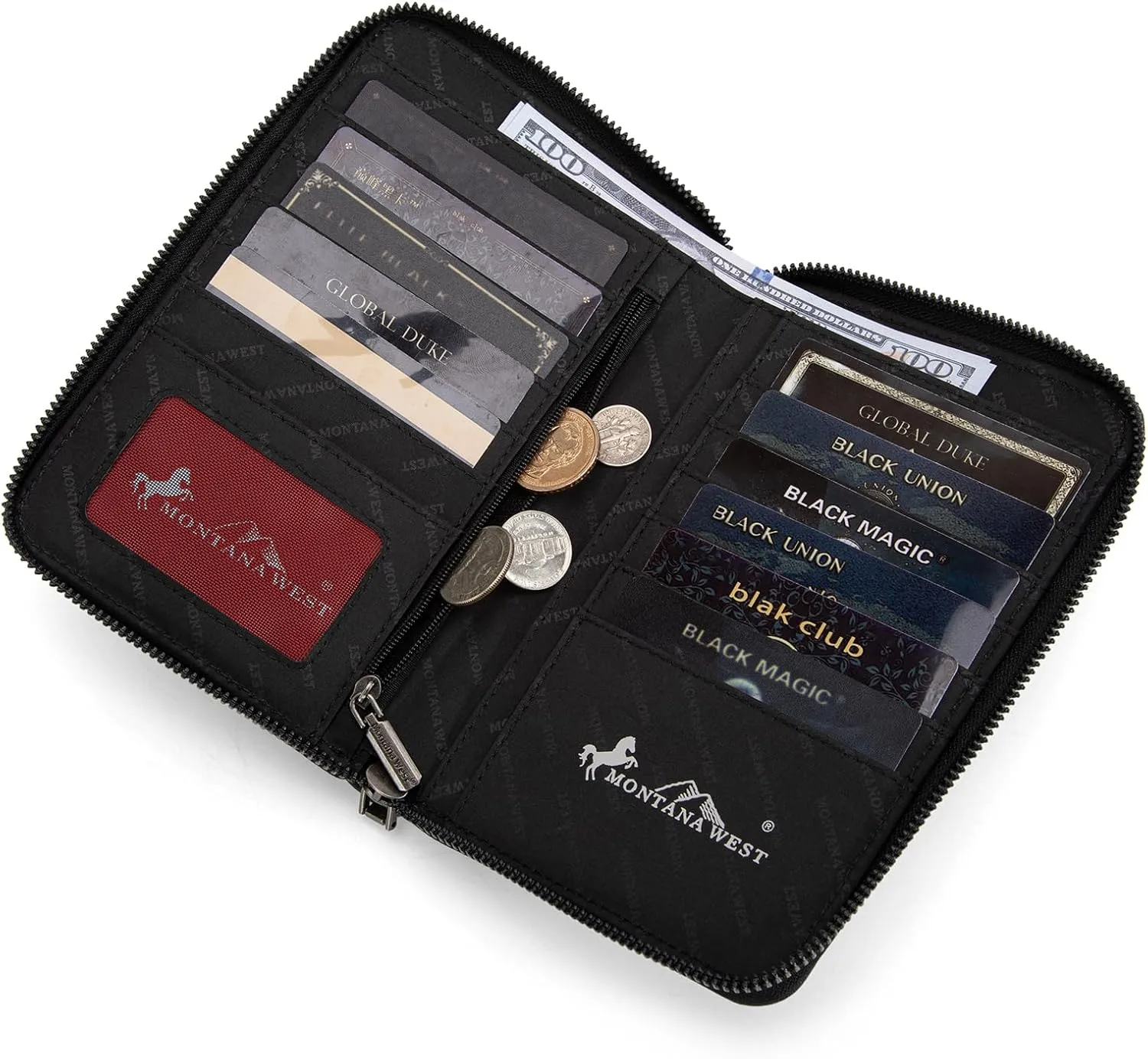 Montana West Small Crossbody Bags for Women Western Handbag with Cash Slots
