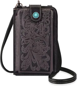 Montana West Small Crossbody Bags for Women Western Handbag with Cash Slots