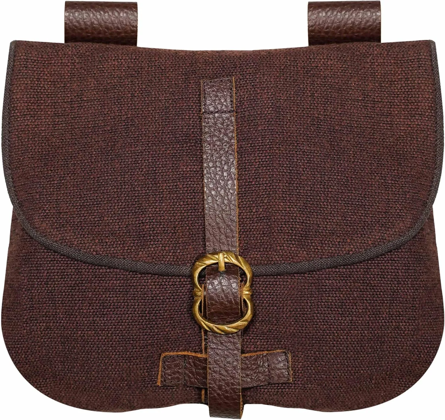 Mythrojan Late Medieval Belt Bag, Ideal for SCA Renaissance LARP Reenactment & Ren Fair