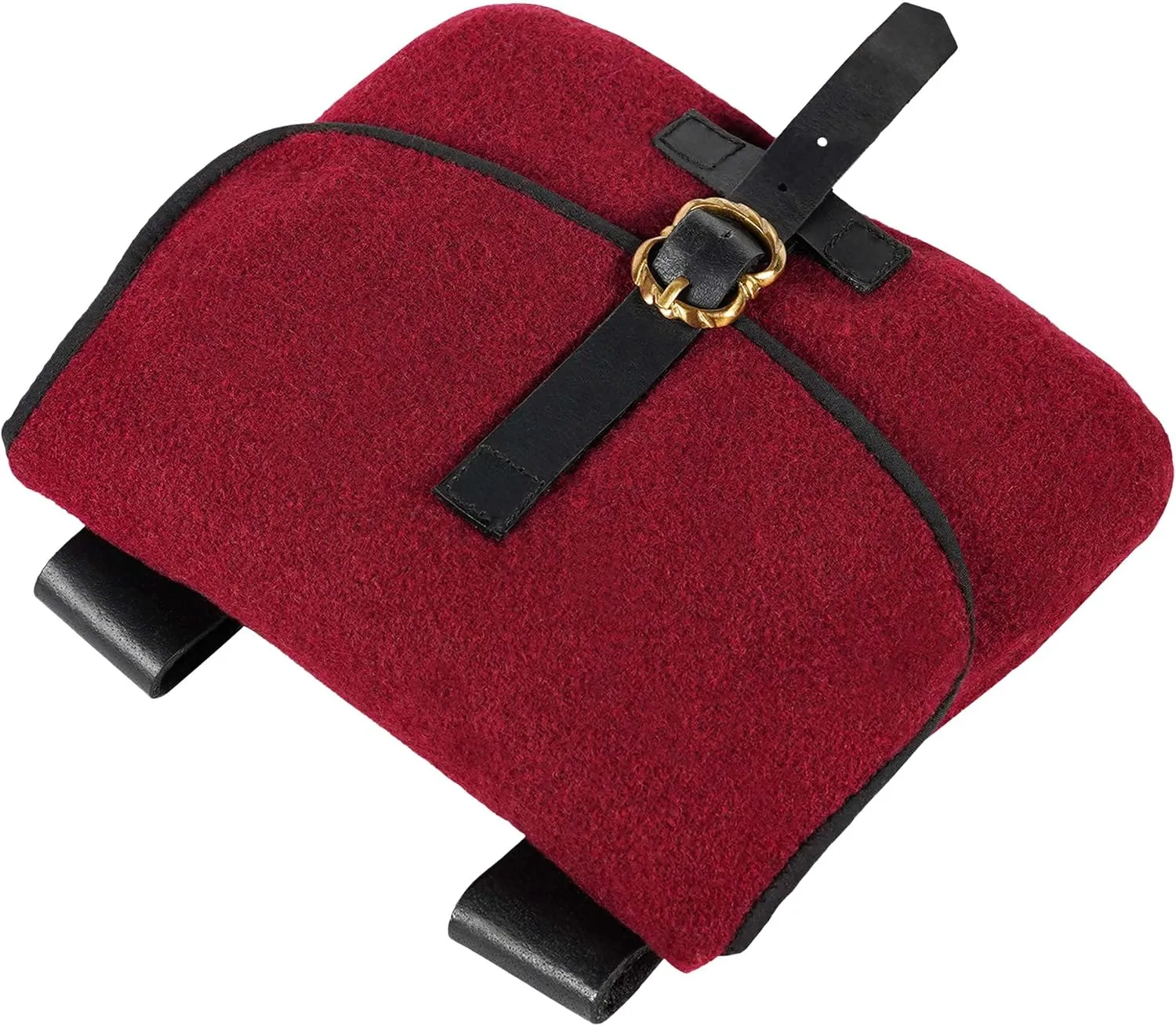 Mythrojan Late Medieval Belt Bag, Ideal for SCA Renaissance LARP Reenactment & Ren Fair