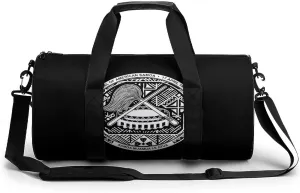 National Emblem of American Samoa Gym Bag Travel Waterproof Duffel Bag Carryon Overnight Bags Tote Bags for Sports