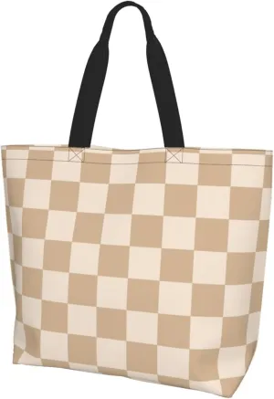 OHORTEB Tote Bag for Women, Reusable Large Ladies Shoulder Bag, Fasion Handbag for Office, Shopping, Travel, Work