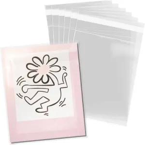 Pack It Chic - 8” X 10” (200 Pack) Clear Resealable Cello Poly Bags - Fits 8X10 Prints, Photos, Artwork - Self Seal