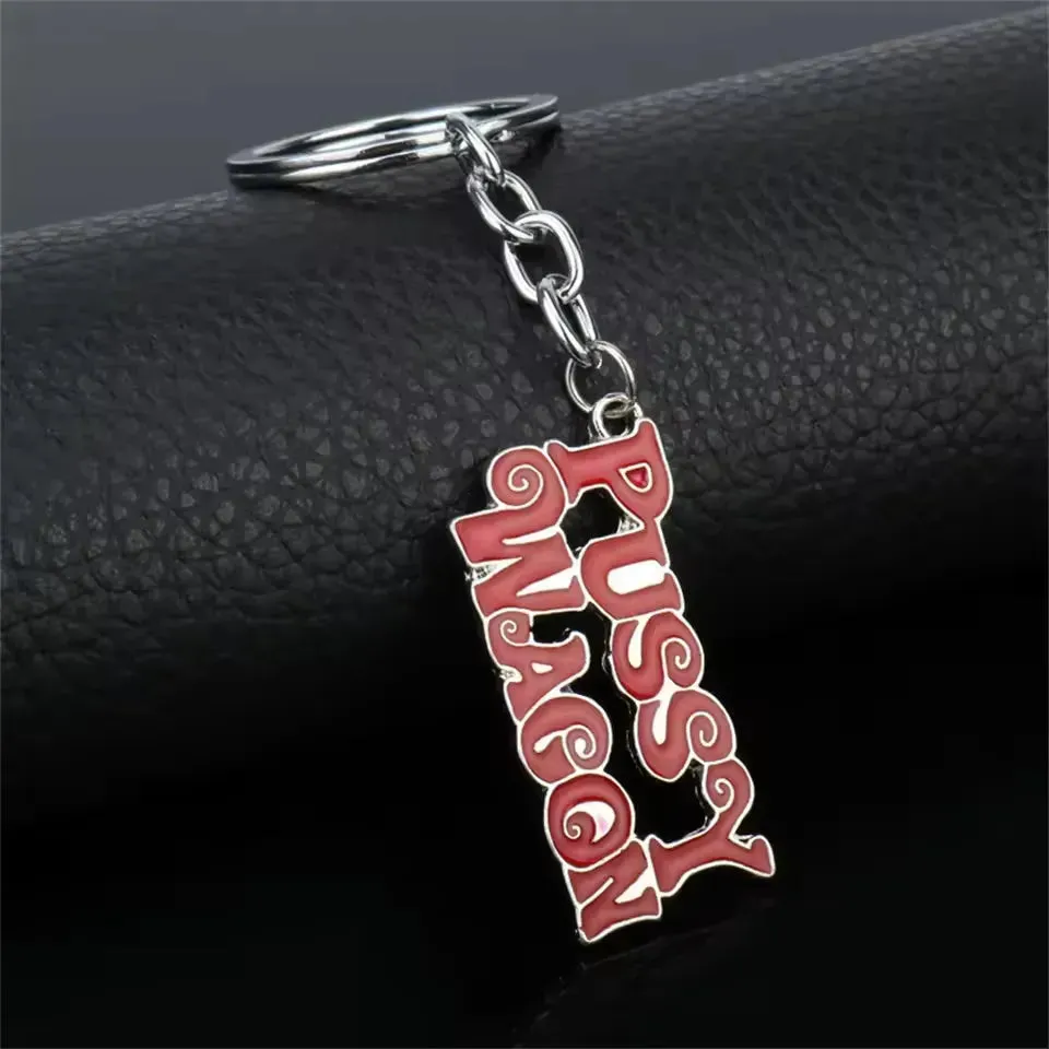 Pussy Wagon Vixen Vibes Keychain