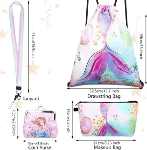 RHCPFOVR Unicorn Gifts for Girls - Unicorn Bag,Girls Gifts,Birthday Decorations for Teen Girls 8 Pcs