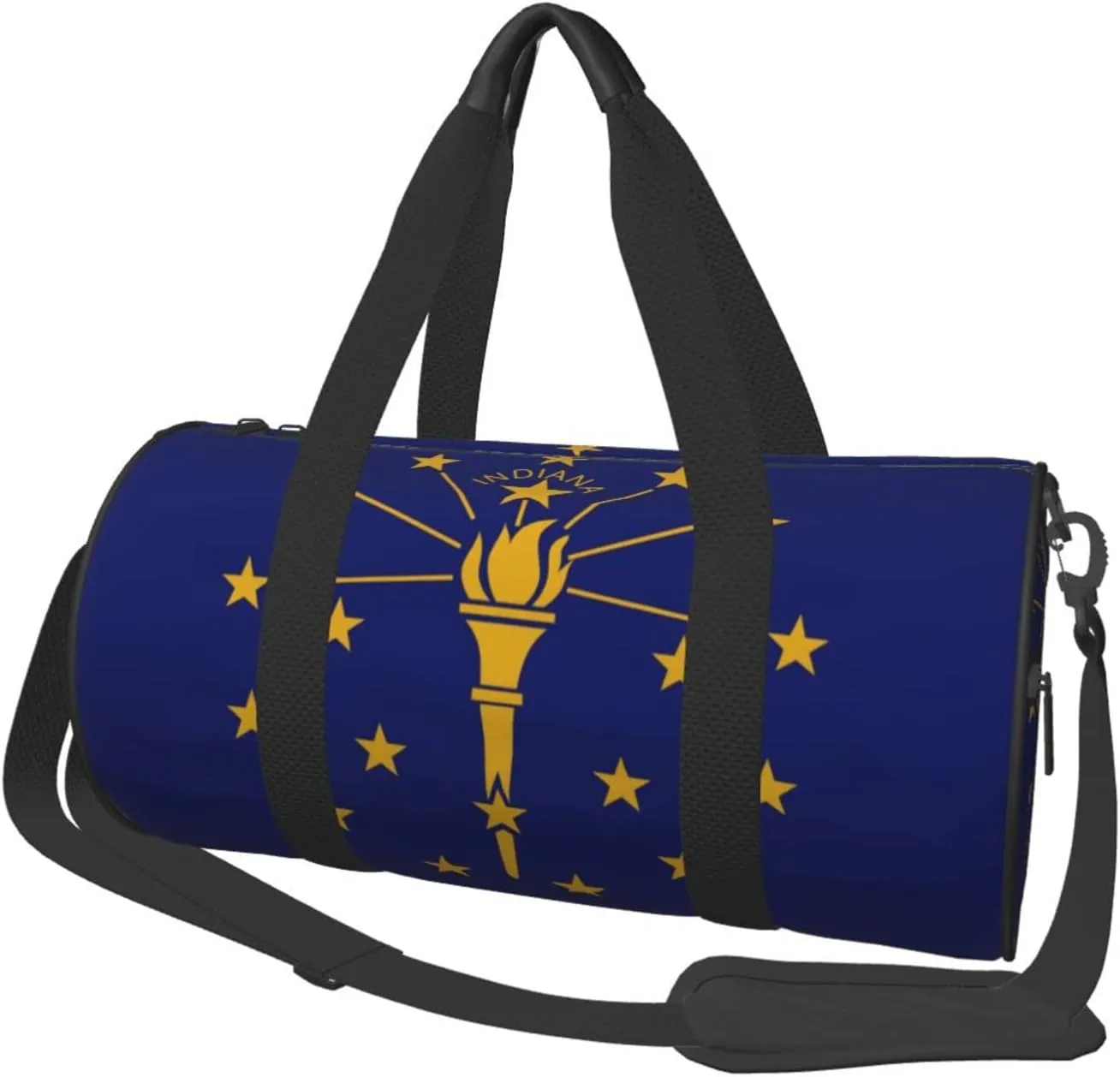 Round Duffle Bag Indiana Unisex Travel Bag Duffle Bag