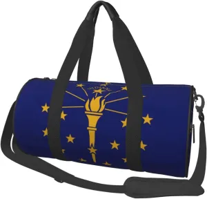 Round Duffle Bag Indiana Unisex Travel Bag Duffle Bag