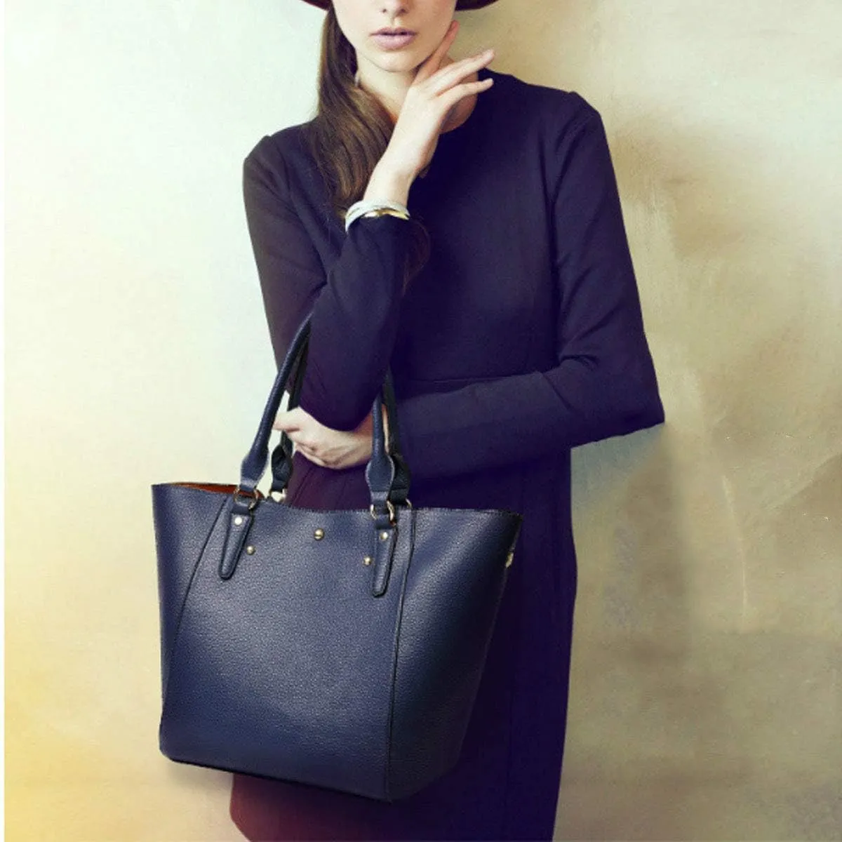 Satchel Purses and Handbags for Women Shoulder Tote Bags Wallets