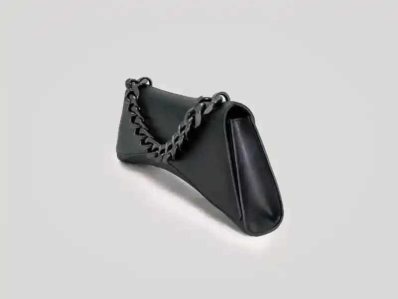 Satori Vegan Cactus Leather Clutch | Matte Black