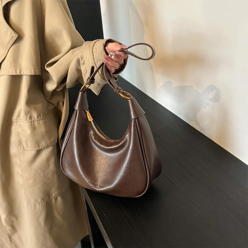 Shoulder Bag for Women, Underarm Bag Crescent Bag Shoulder Bag Hobo Bag Crossbody Bag Adjustable Strap Underarm Ba