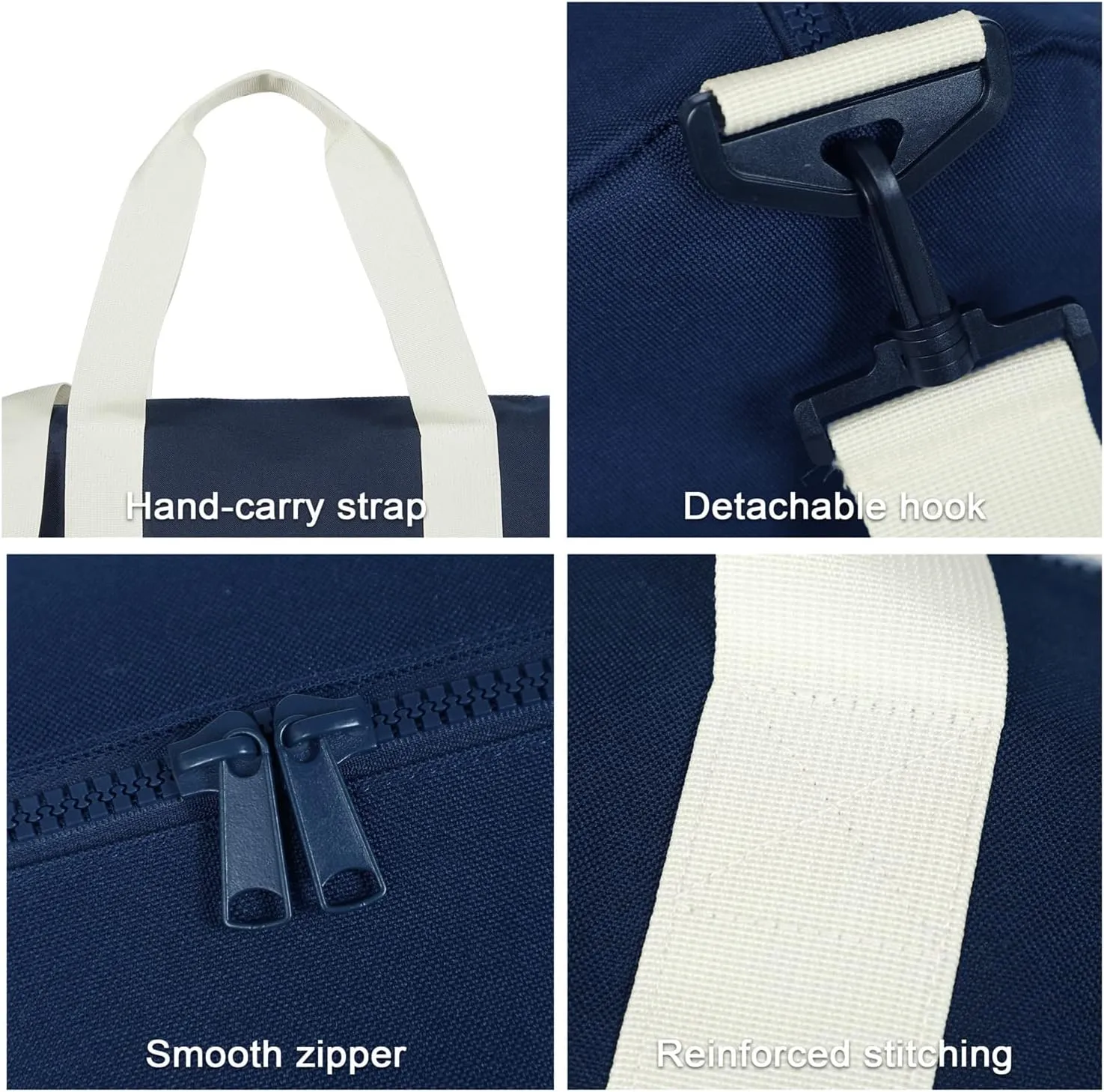 Small Gym Bag Duffel Bag for Women Men Fitness Sports Bag Workout Adjustable Detachable Shoulder Strap Lightweight Carry on Travel Duffle Bag
