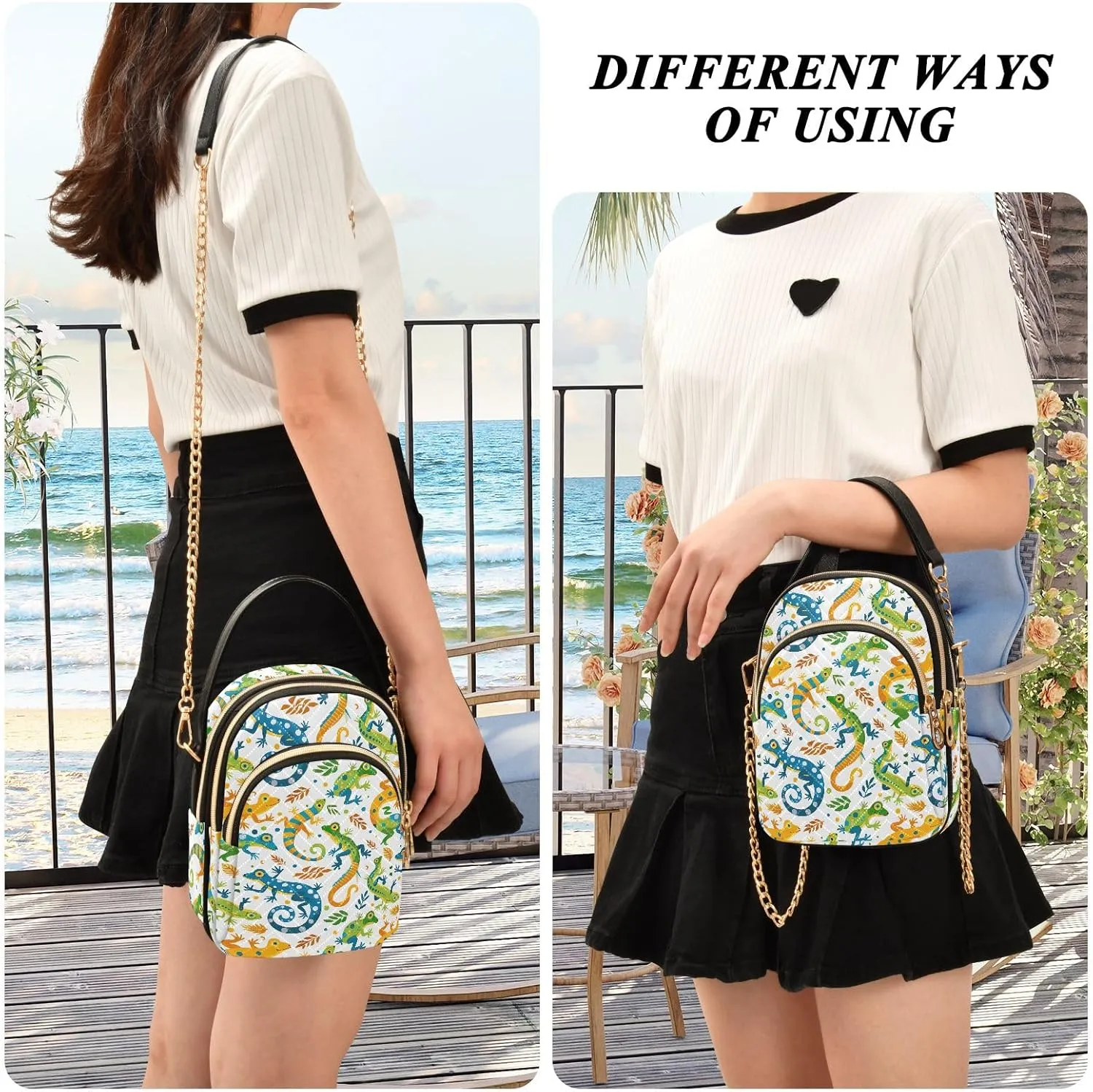 Space Planets Small Purses for Women Crossbody Bag Stylish Crossbody Bags for Women, Triple Compartment Women Crossbody Bags