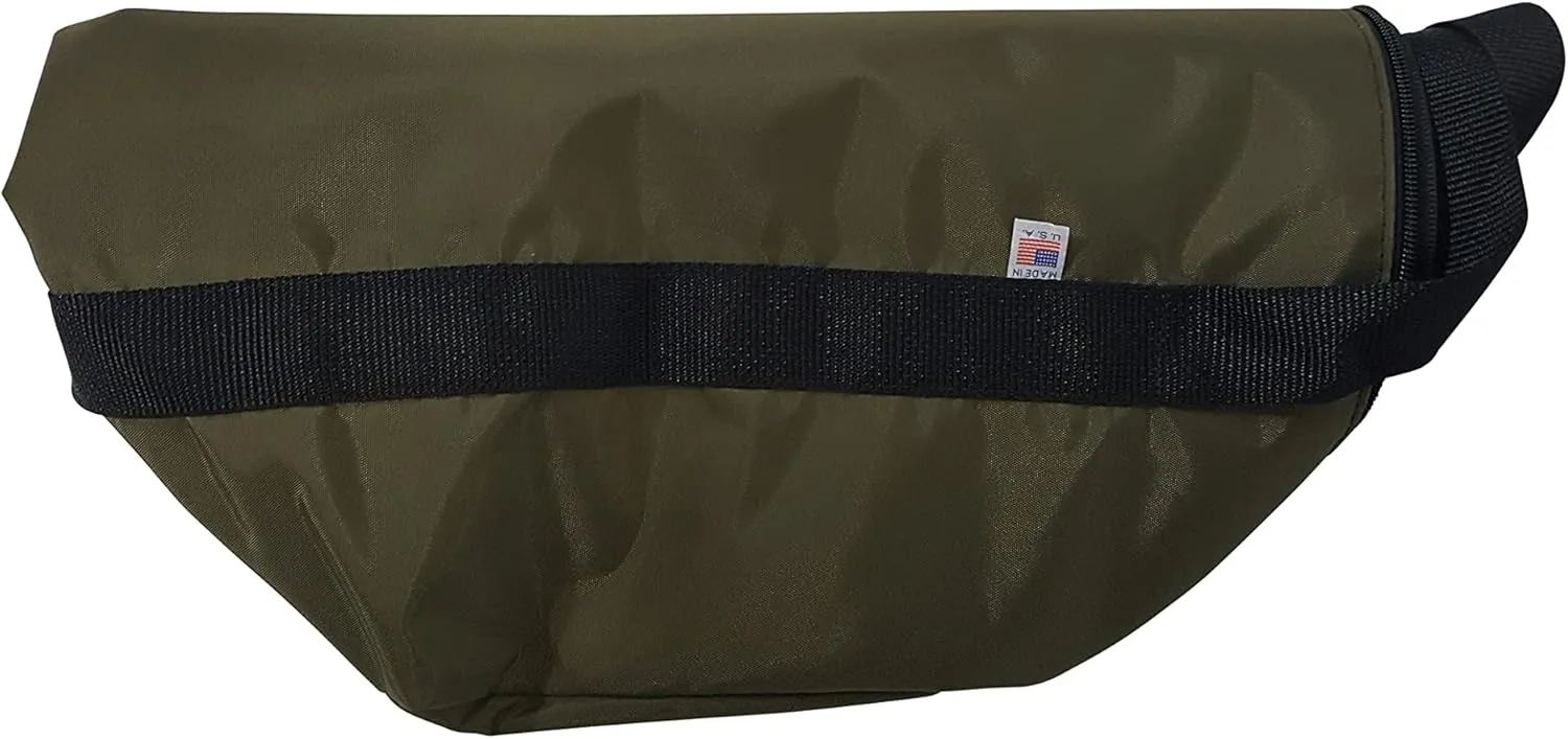 Sport Gym Or Travel Bag With Side Pocket For Keys, Id And Cellphone Made In USA. (Olive)