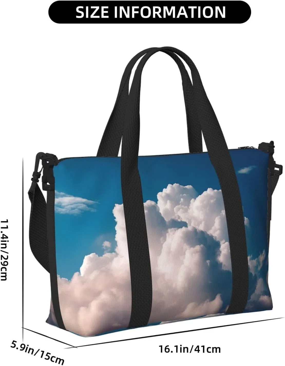 Sports Gym Bag for Women Men Travel Duffel Bag Tote Weekender Bag Carry on Overnight Bag for Travel Swimming Fitness Workout Sports Blue Duffle Bag