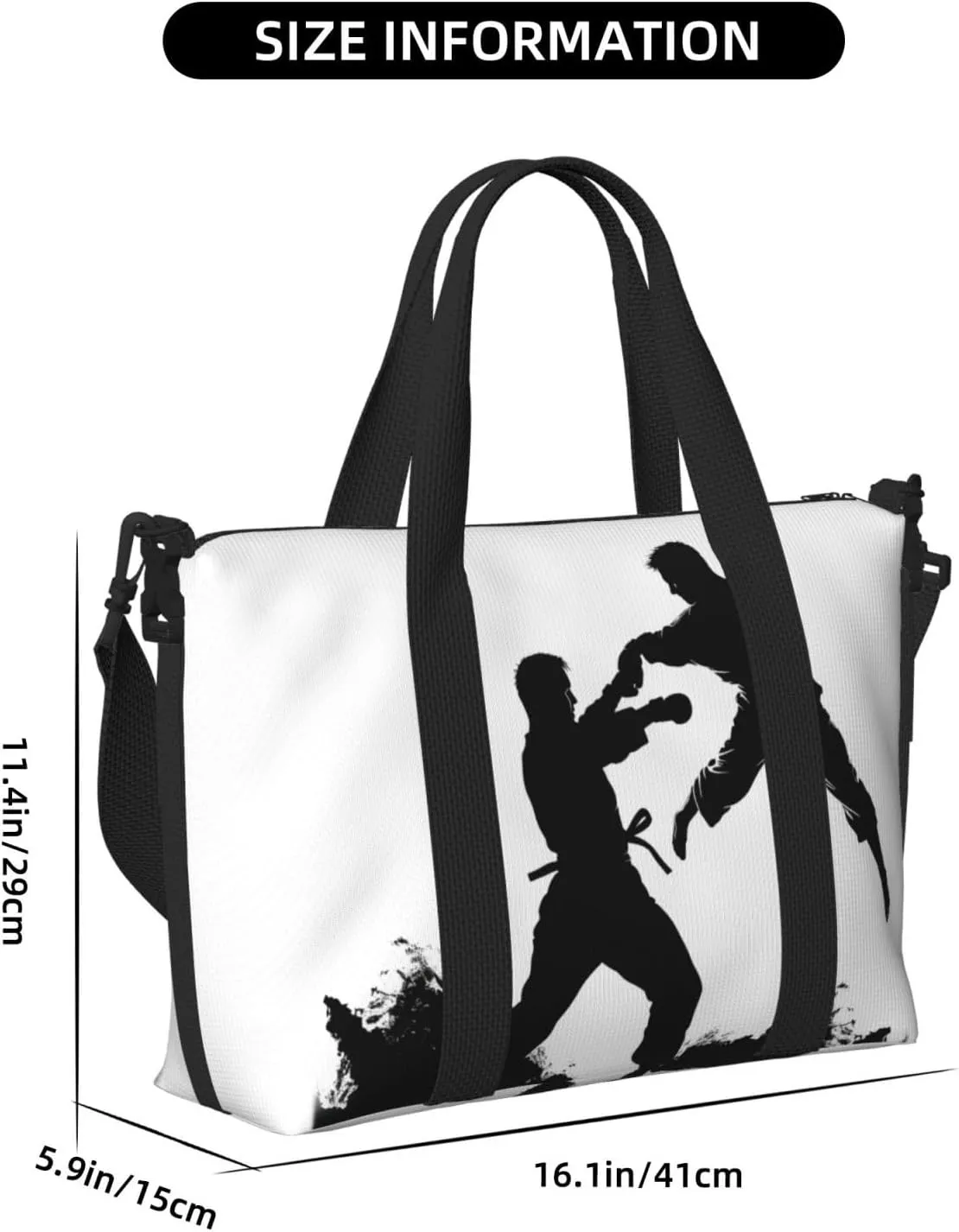 Sports Gym Bag for Women Men Travel Duffel Bag Tote Weekender Bag Carry on Overnight Bag for Travel Swimming Fitness Workout Sports kickboxing Duffle Bag
