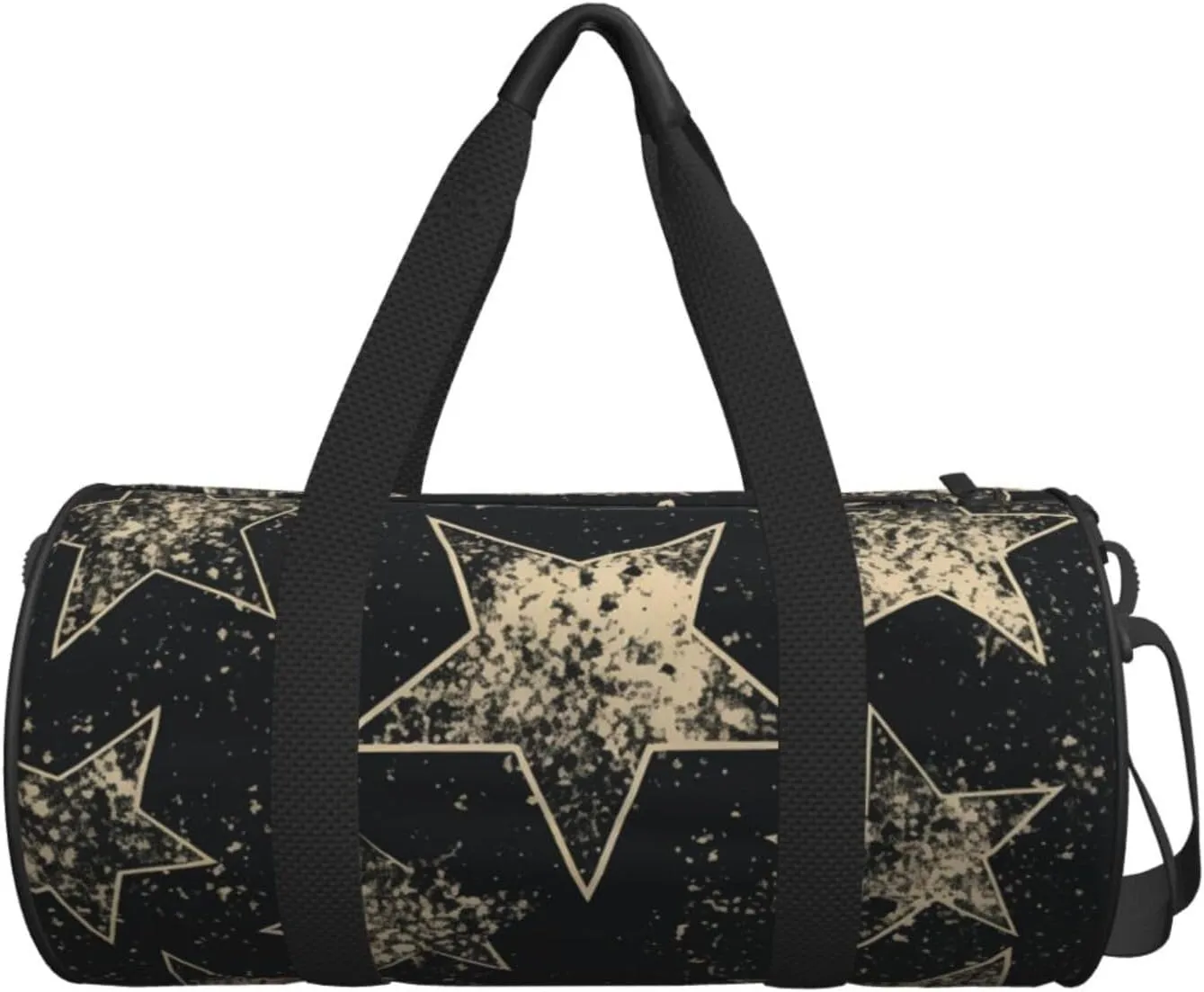 Sports Gym Bag for Women Men Travel Duffel Bag Tote Weekender Bag Carry on Overnight Bag for Travel Swimming Fitness Workout Sports Star Duffle Bag