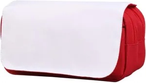 Sublimation Printable Blanks Cosmetic Bags Pencil Case Multipurpose DIY Heat Transfer Makeup Bags Organizer Bag Toiletry Pouch with Removable Flap for Sublimation