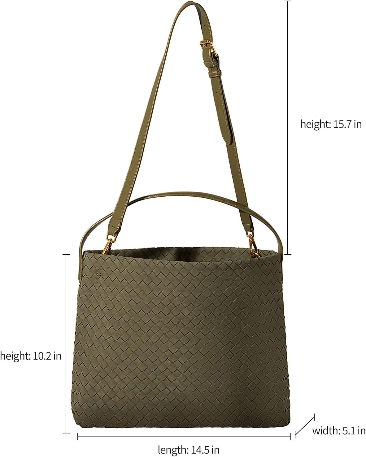 Suede Hobo Bag for Women Woven Bag Shoulder Bag Casual Tote Bag