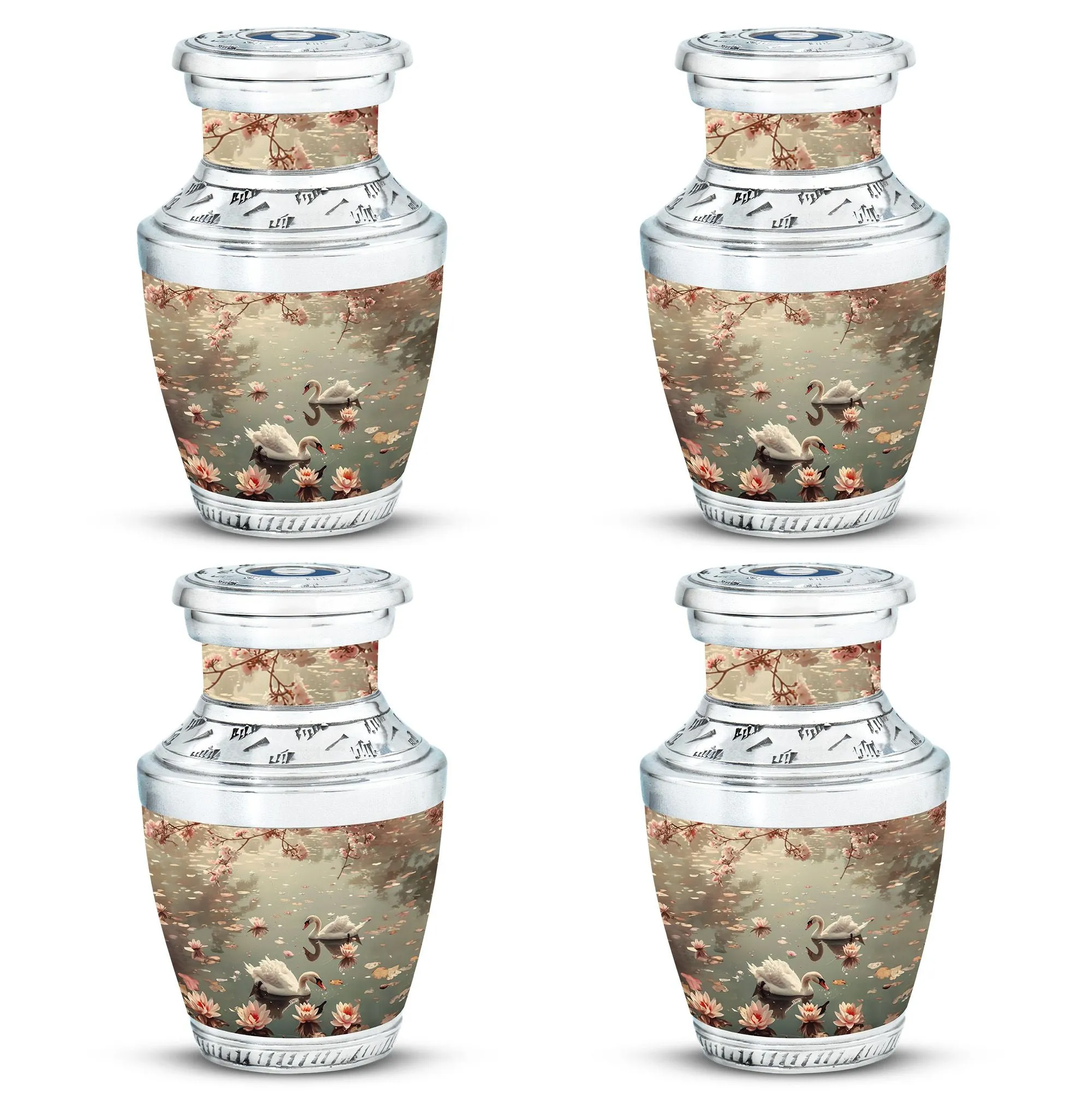 Swan Cremation Urns For Human Ashes Adult Man Memorial & Funeral Urn