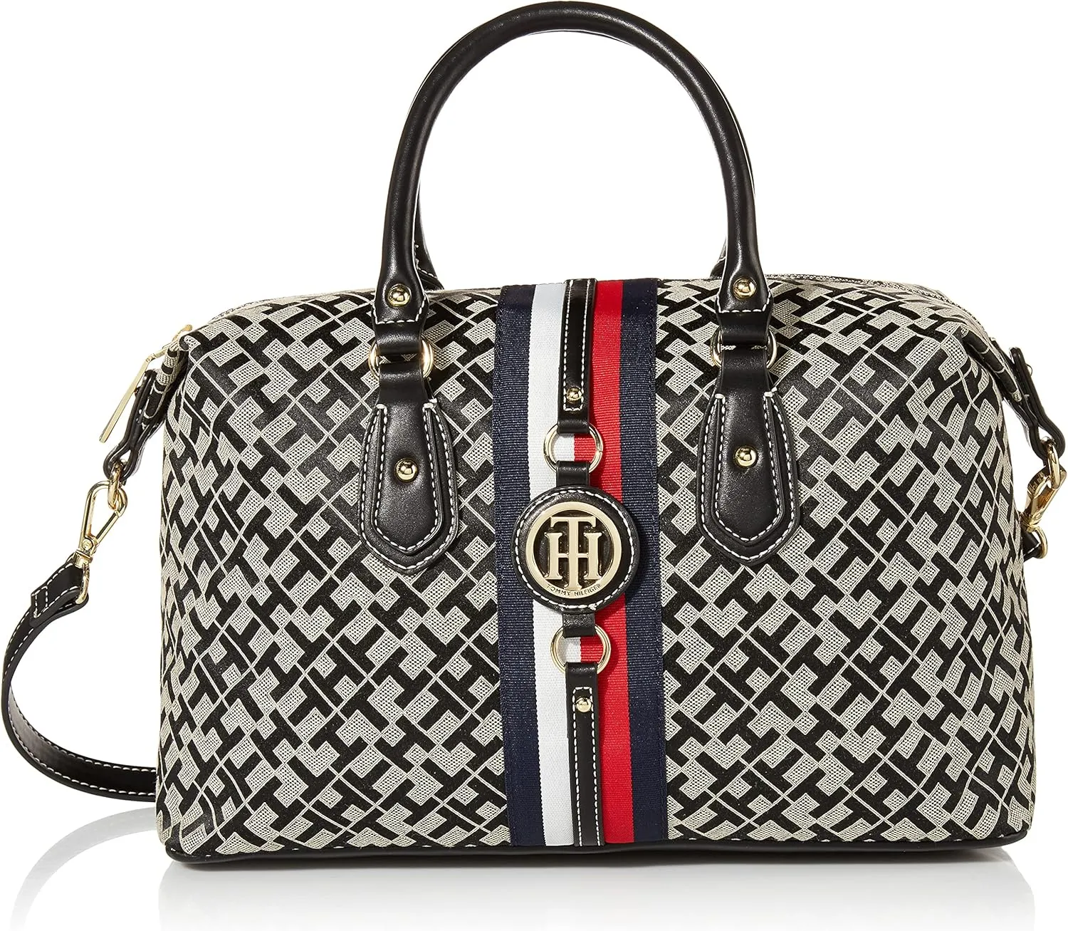 Tommy Hilfiger Women's Jaden Satchel Crossbody Bag