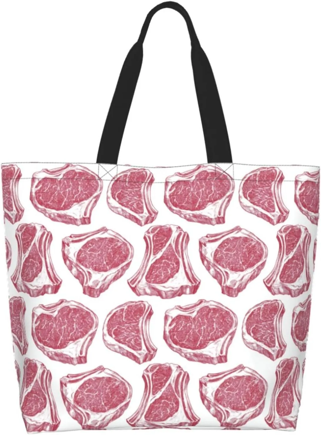 Tote Bag Beach Bag for Women Reusable Grocery Large Shopping Shoulder Bag Travel Handbag