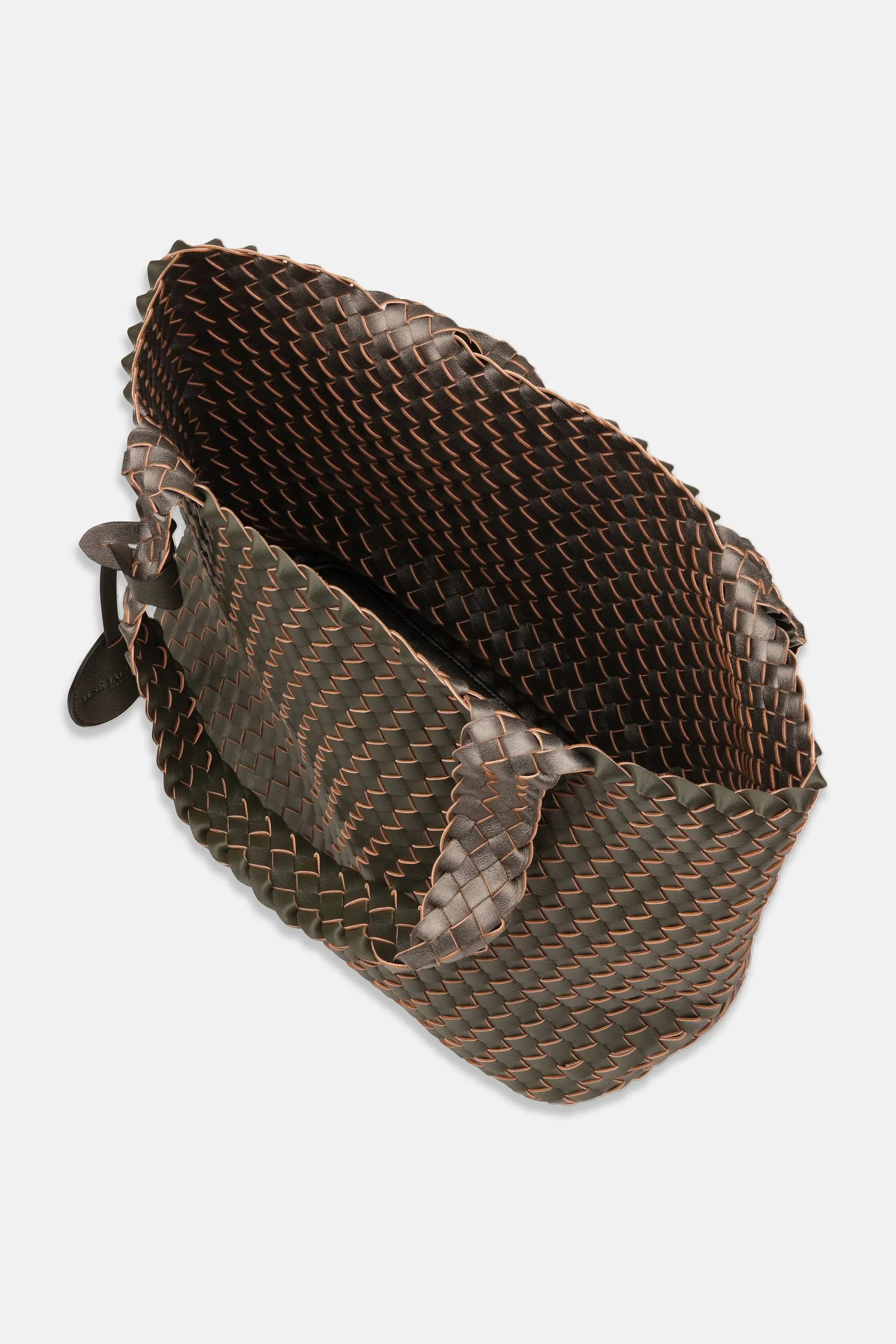 Tote Bag Flätad - Army Gun Metal