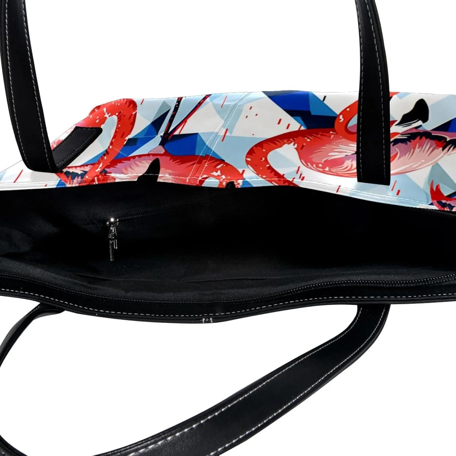 Tote Bag for Women, Large Tote Bag, Tote Bag with Zipper, Modern Flame Football, Womens Tote Bags for Work