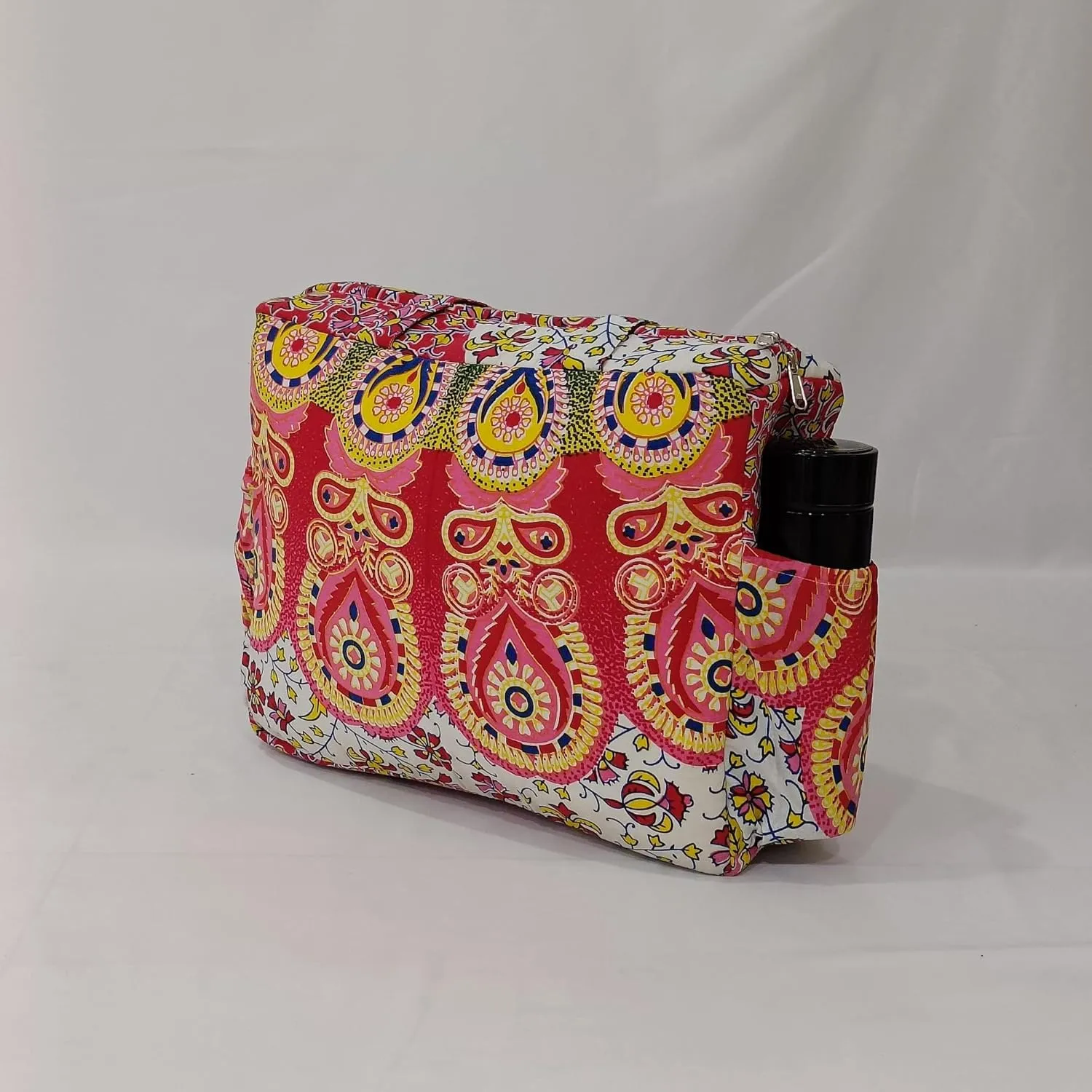 Trade Star Elegant Hand Screen Print Baby Bags Beautiful Multipurpose Utility Bags for Travelling