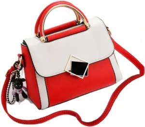 Trendy Top Handle Shoulder Bag For Women Stylish Satchel Purse Modern Leather Handbag Tote crossbody Bag For Women