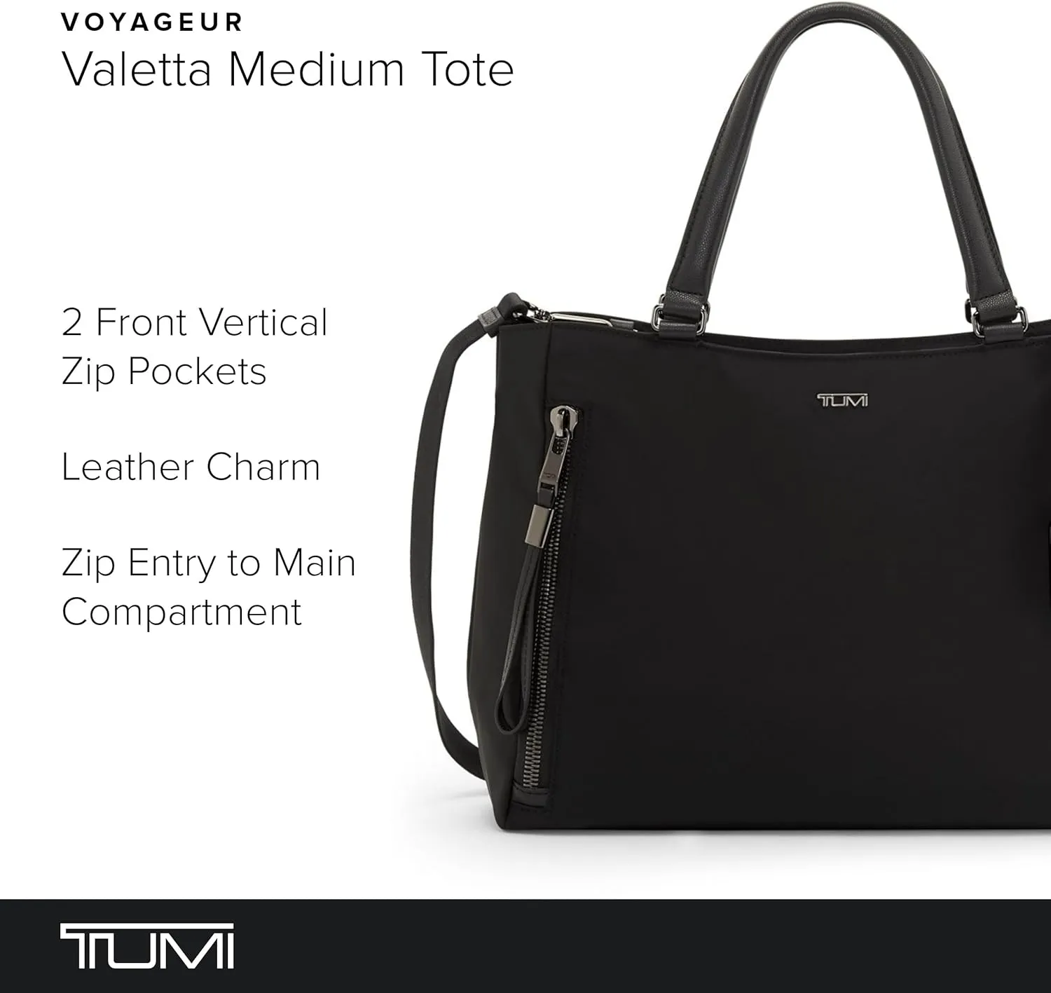 TUMI - Voyageur Valetta Tote - Women's Modern Carryall Bag, Lightweight, Functional Purse for Everyday, Business or Travel