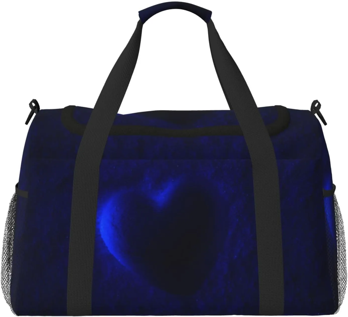 Violet Heart Travel Duffel Bag Large Foldable Waterproof Overnight Bag For Beach Swim Bags Pool Sports Gym