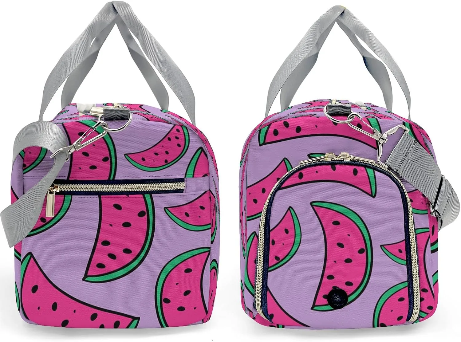 Watermelon Personalized Travel Duffel Bag Custom Waterproof Overnight Bag for Gym Sport Swim Bags Travel Assistant