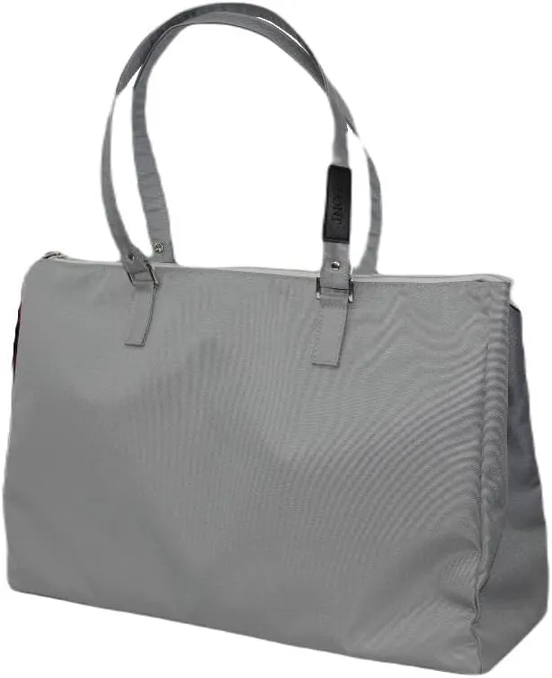 Weekender Bags for Women, Travel Duffel Overnight Carry On Holdall Bag, Sports Gym Sholder Tote, Grey, M