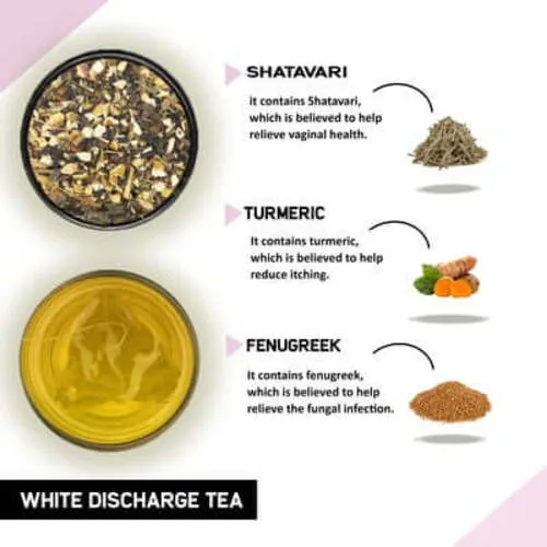 White Discharge Tea - Helps with White Discharge, Itching, Burning Sensation
