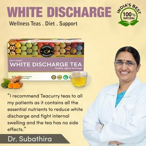 White Discharge Tea - Helps with White Discharge, Itching, Burning Sensation