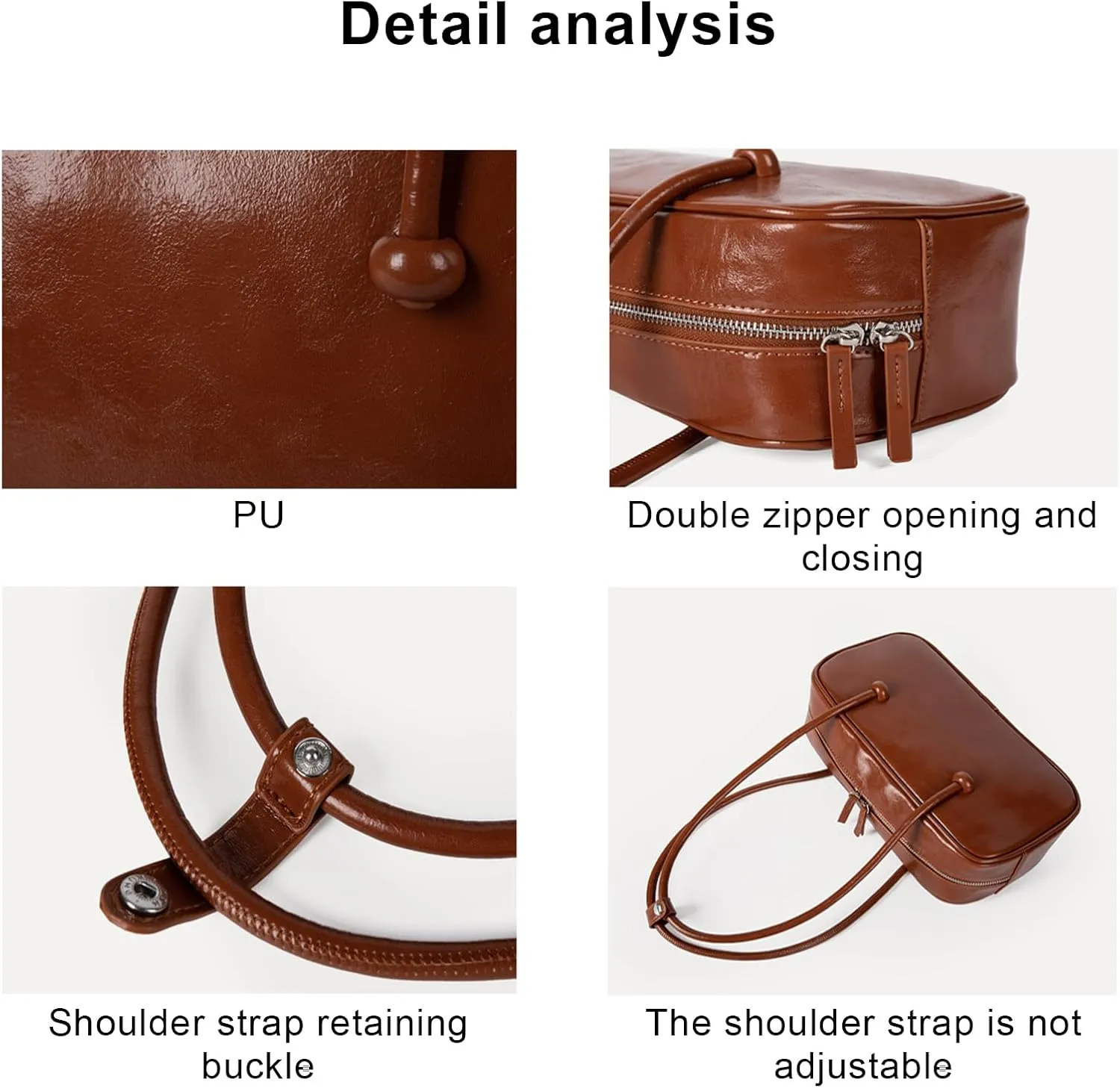 Women Shoulder Bag Korean Styles Armpit Bags Vintage Hand All-matching Underarm Bag Retro Commuting Bags for Everyday