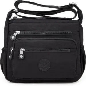 Women Shoulder Handbag Roomy Multiple Pockets Bag Ladies Crossbody Purse Tote Top Handle Satchel