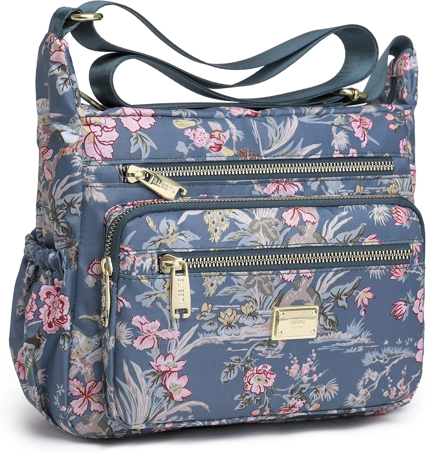 Women Shoulder Handbag Roomy Multiple Pockets Bag Ladies Crossbody Purse Tote Top Handle Satchel