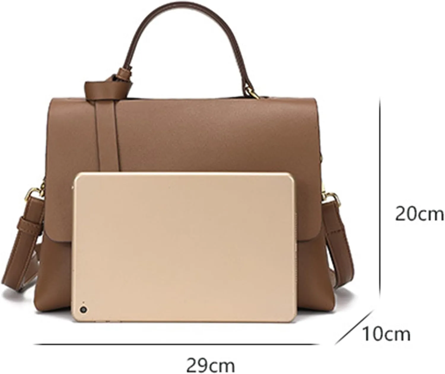 Women Vintage Ladies Purses Handbags Soft Pu Leather Crossbody Bags Elegant Shoulder Bag Tote Travel Bag