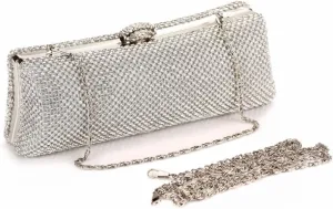 Women's Bag Handheld Women's Bag Inlaid with Diamonds Dinner Bag Banquet Party Bag