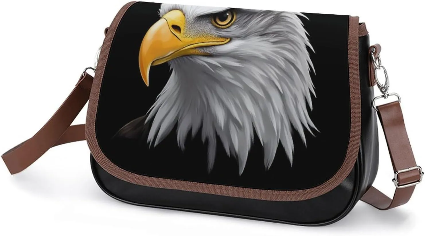 Womens Crossbody Purse Lightweight PU Leather Shoulder Bag Waterproof Messenger Bags