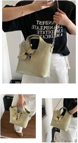 Women’s Detachable Strap Handbag – Versatile Purse, Stylish Shoulder Bag with Multiple Carrying Ways