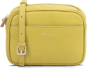 Women's Elegant Genuine Leather Crossbody Bag - Versatile Design, Adjustable Strap, Top Zip Closer, Light & Chic