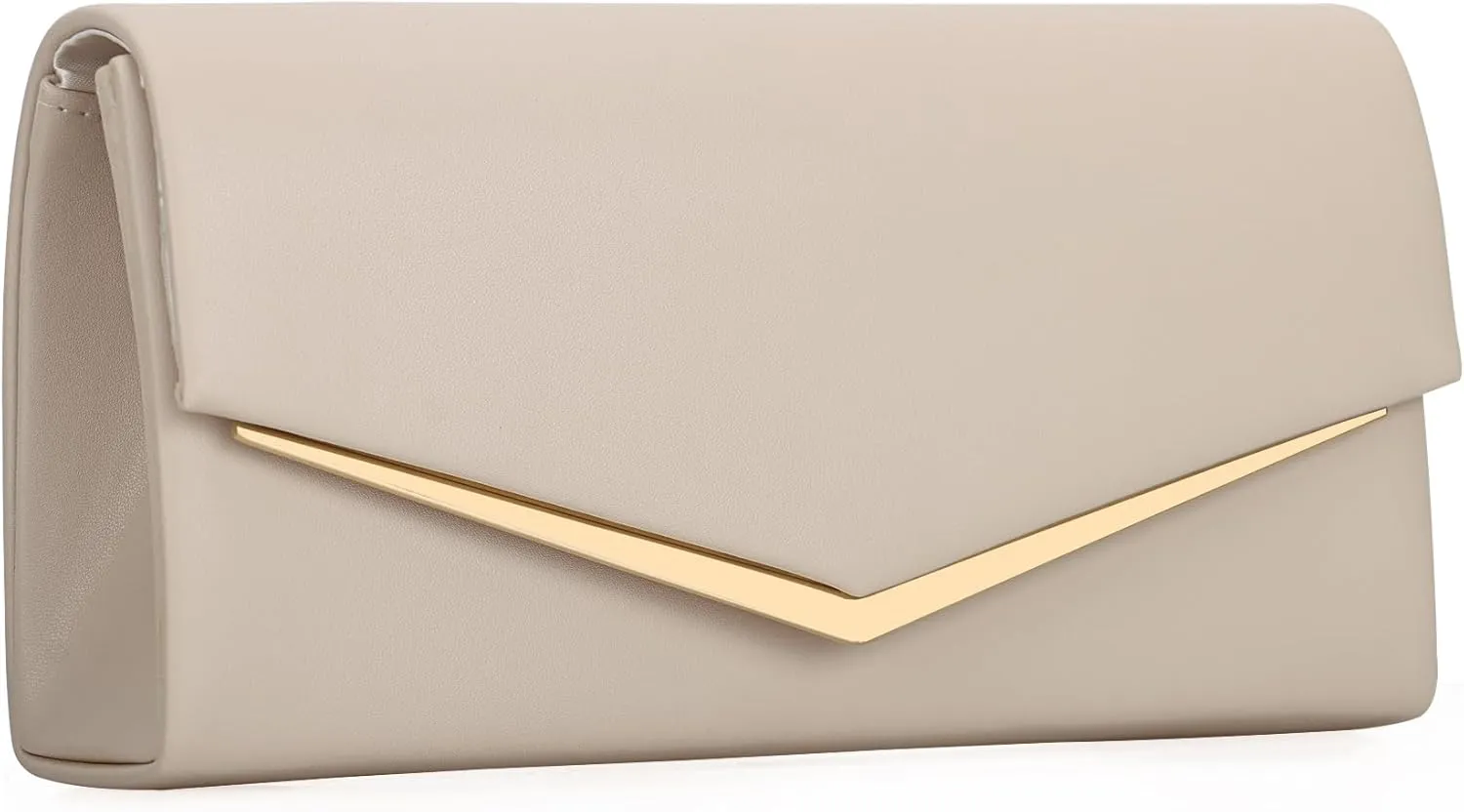 Women’s Evening Handbag Vegan Leather Ladies Envelope Clutch Classic Elegant Purse Bags