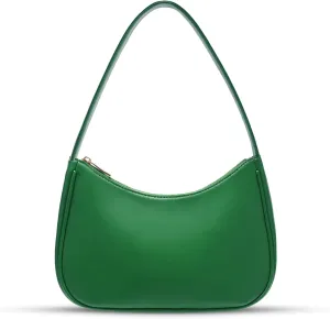 Women's Shoulder Bags, Small Hobo Tote Elegant Clutch Purse with Zipper Closure
