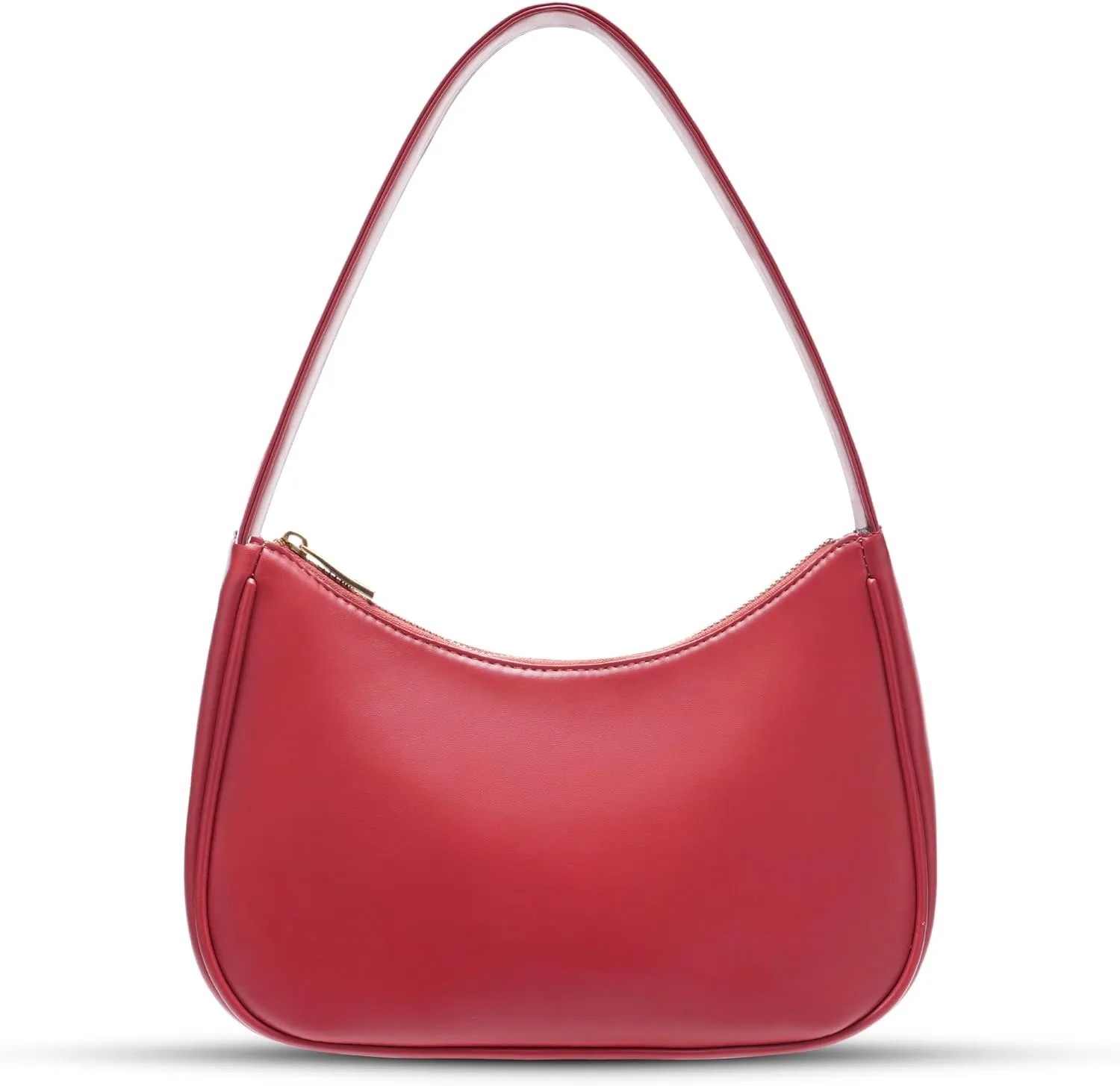 Women's Shoulder Bags, Small Hobo Tote Elegant Clutch Purse with Zipper Closure