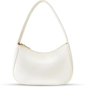 Women's Shoulder Bags, Small Hobo Tote Elegant Clutch Purse with Zipper Closure